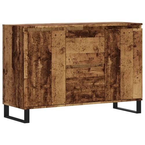 Skænk 104x35x70 cm konstrueret træ gammelt trælook
