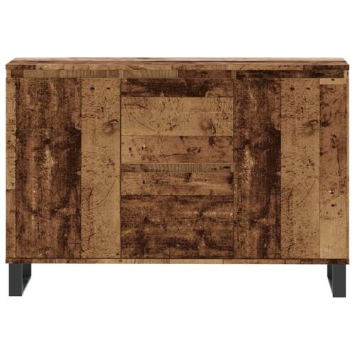 Skænk 104x35x70 cm konstrueret træ gammelt trælook