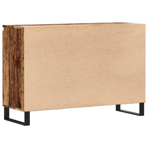 Skænk 104x35x70 cm konstrueret træ gammelt trælook