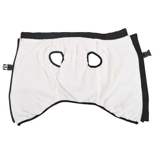 Hundefrakke med sele Vandtæt Reflekterende sort 4XL
