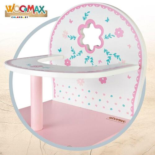 Trone Woomax 25 x 55 x 20 cm Dukker Hvid Pink 2 enheder