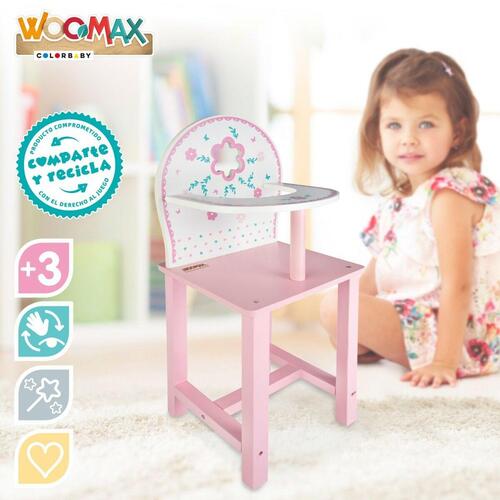 Trone Woomax 25 x 55 x 20 cm Dukker Hvid Pink 2 enheder