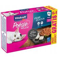 Kattemad Vitakraft Poesie Delice Fish selection Fisk