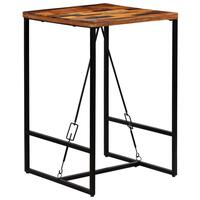 Barbord 70x70x106 cm massivt genbrugstræ