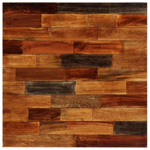 Barbord 70x70x106 cm massivt genbrugstræ