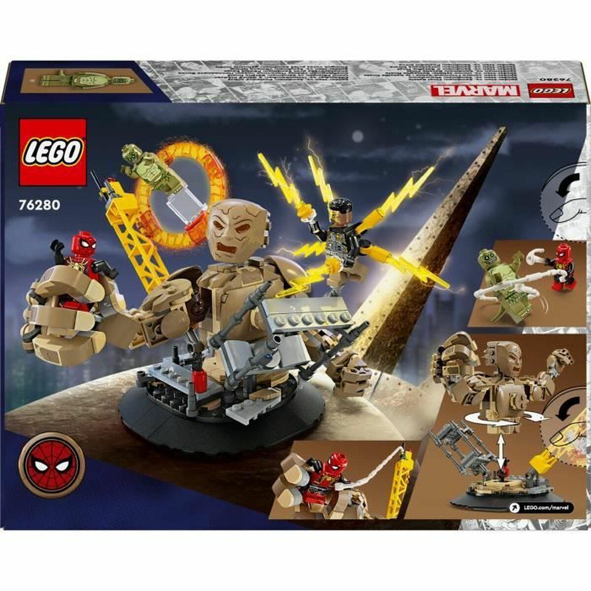 Lego Marvel 76280 Spider-Man vs. Sandman: Final Battle - Multifarvet byggesæt, 347 dele