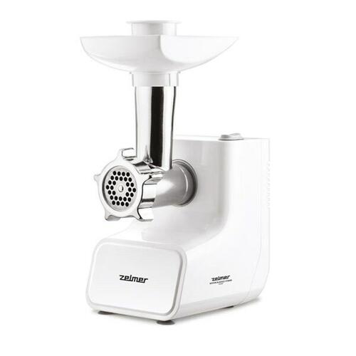 Kødhakker Zelmer ZMM3512B Hvid Sølvfarvet Metal 1500 W