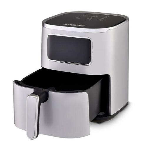 Airfryer Heinrich's HFR 8216 SREBRNA Sølvfarvet 1450 W 5 L