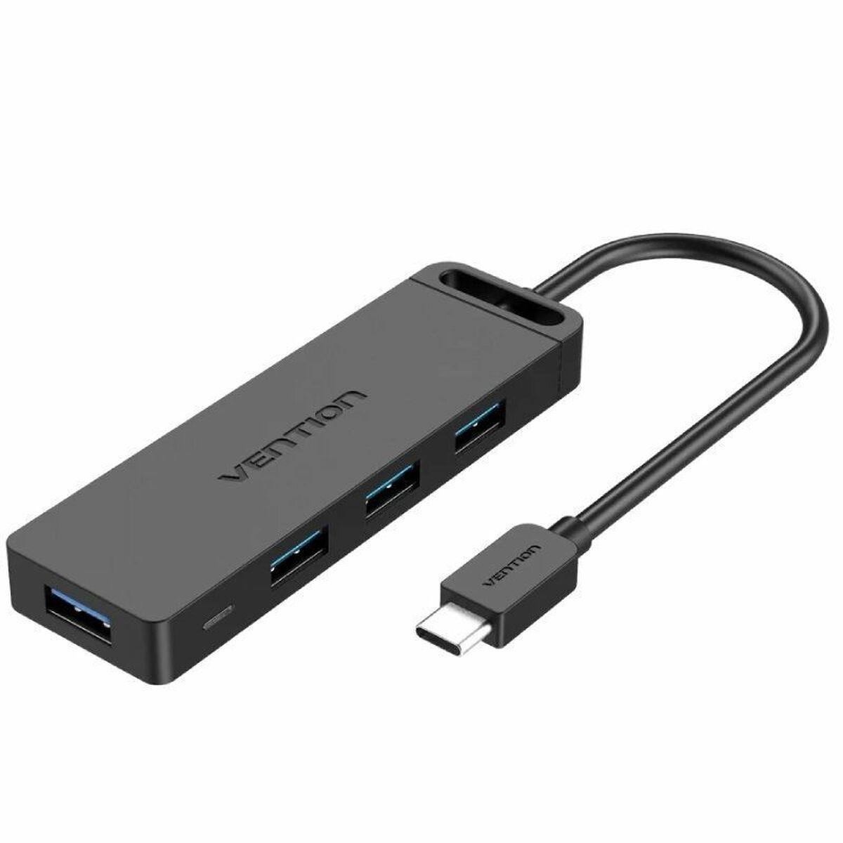 USB hub Vention - 4 porte USB-A med USB-C tilslutning