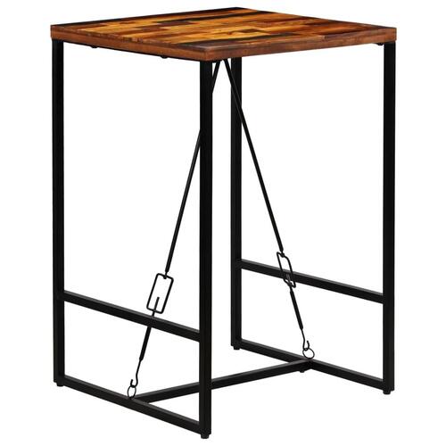 Barbord 70x70x106 cm massivt genbrugstræ