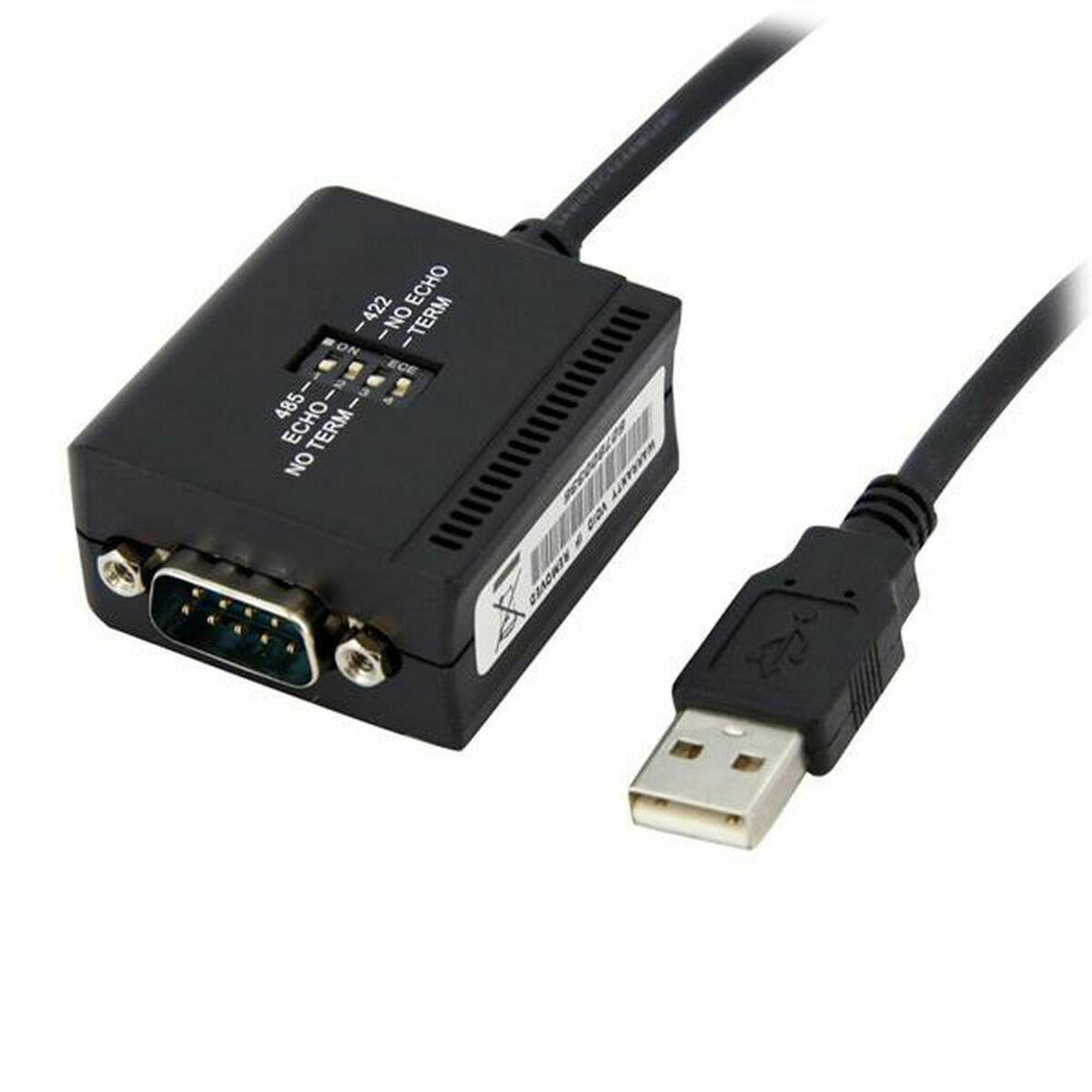 Adapter Startech ICUSB422 DB9 1,8 m Sort