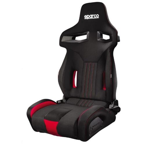 Racersæde Sparco R333 Sort Rød (OUTLET A)