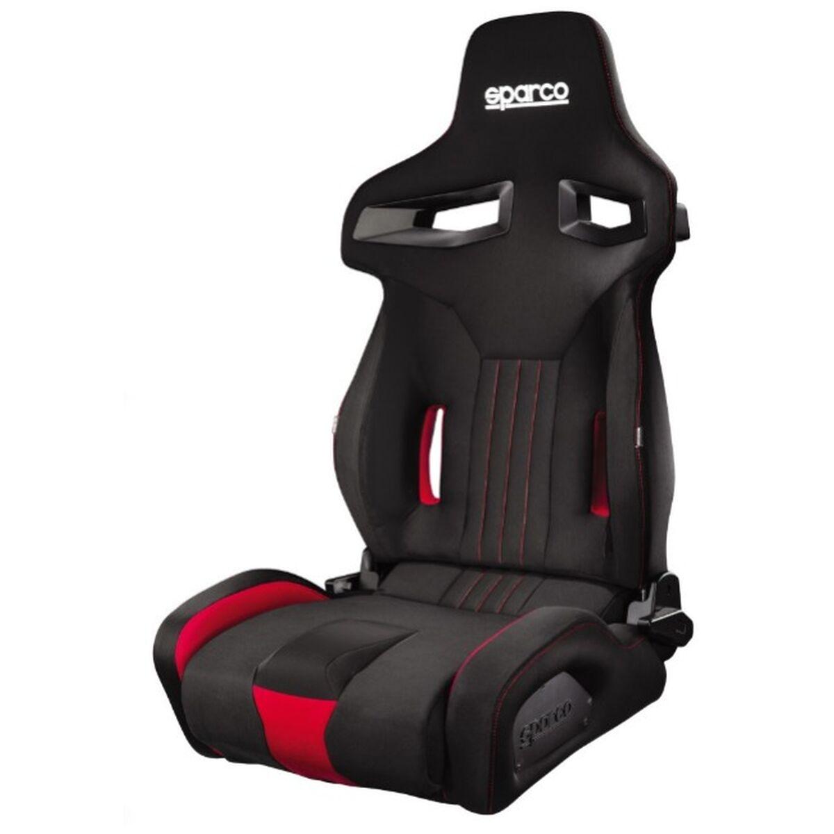 Racersæde Sparco R333 Sort Rød (OUTLET A)