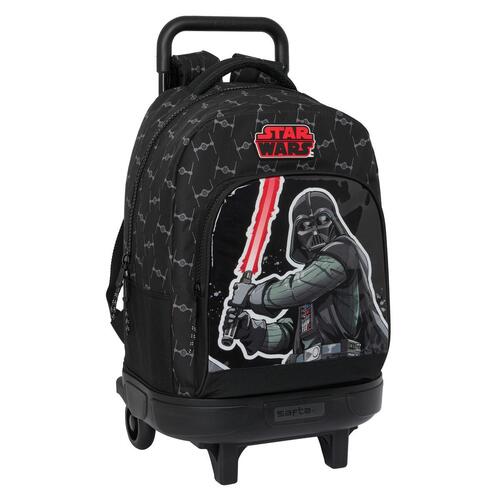 Skolerygsæk med Hjul Star Wars The Fighter (OUTLET B)