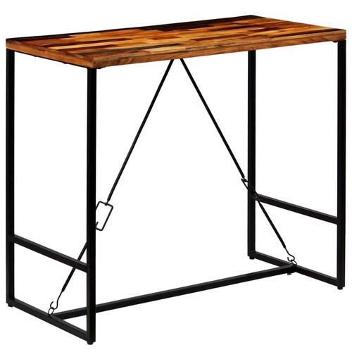 Barbord 120x60x106 cm massivt genbrugstræ