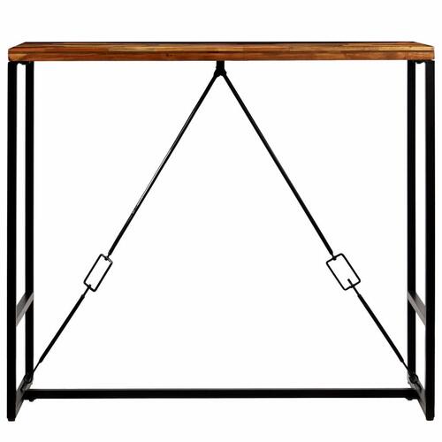 Barbord 120x60x106 cm massivt genbrugstræ