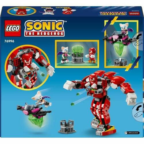 LEGO Sonic the Hedgehog 76996 Knuckles’ Robot Guardian - Multifarvet byggesæt