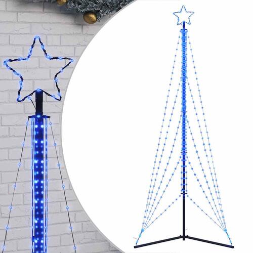 Juletræslys 525 LED'er 302 cm blå