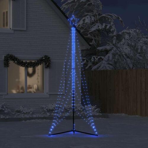 Juletræslys 525 LED'er 302 cm blå