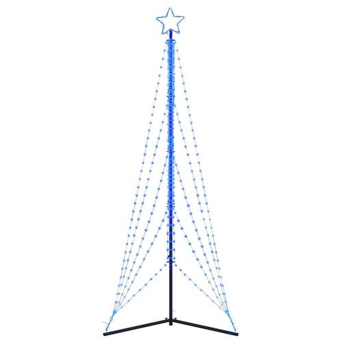Juletræslys 525 LED'er 302 cm blå
