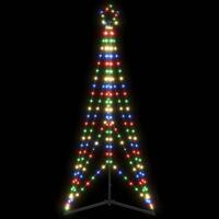 Juletræslys 363 LED'er 182 cm farverigt lys