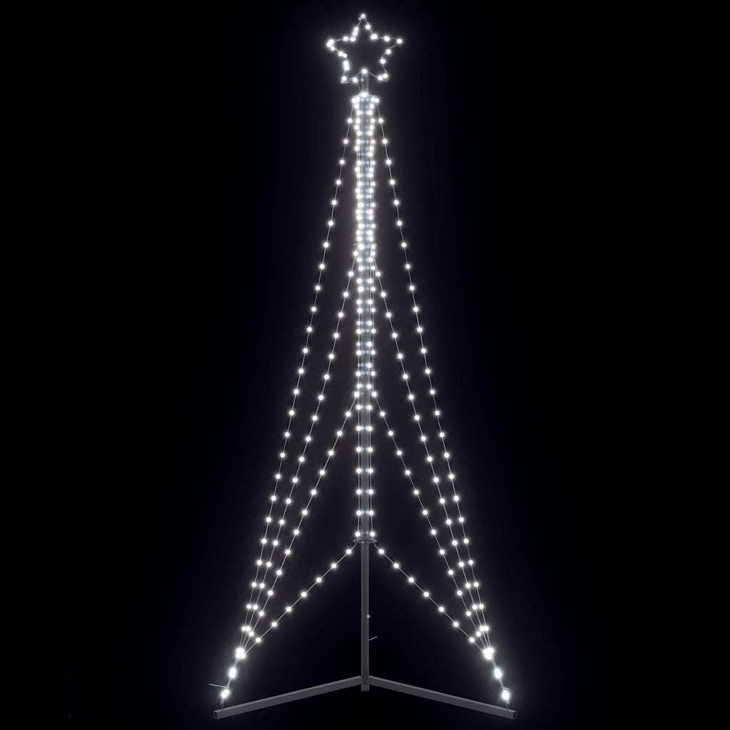 Juletræslys 483 LED'er 240 cm koldt hvidt lys