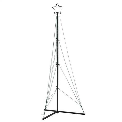 Juletræslys 483 LED'er 240 cm koldt hvidt lys