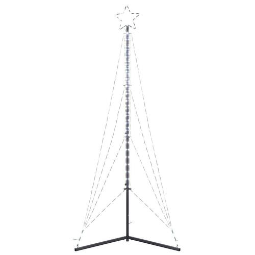 Juletræslys 483 LED'er 240 cm koldt hvidt lys