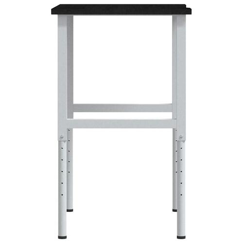 Arbejdsbænk 80x60x(71,5-98) cm massivt egetræ