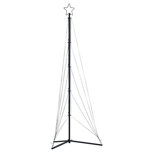 Juletræslys 525 LED'er 302 cm farverigt lys