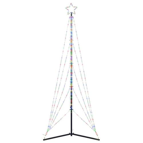 Juletræslys 525 LED'er 302 cm farverigt lys