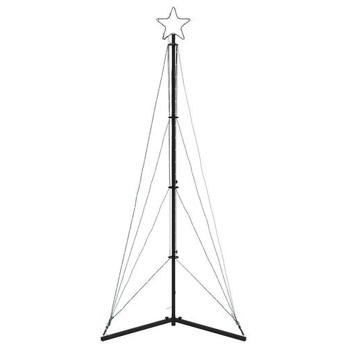 LED-juletræ 363 LED'er 182 cm varmt hvidt lys