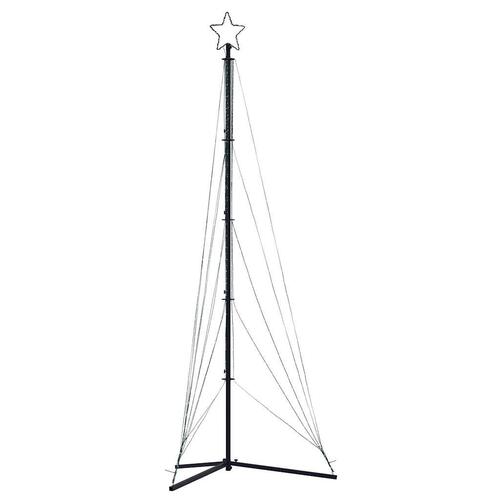 Juletræslys 525 LED'er 302 cm koldt hvidt lys