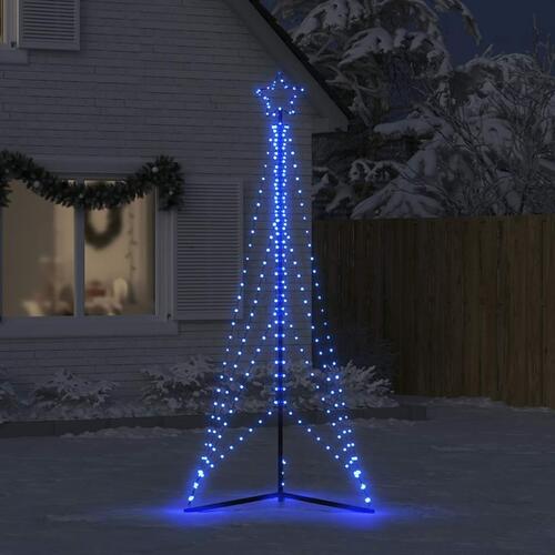 Juletræslys 483 LED'er 240 cm blå