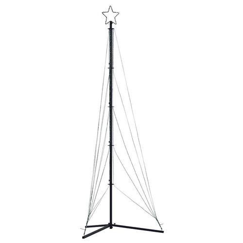 Juletræslys 525 LED'er 302 cm varmt hvidt lys