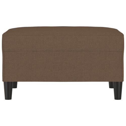 Fodskammel 70x55x41 cm stof brun