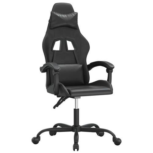 Gamingstol kunstlæder sort