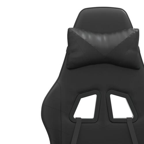 Gamingstol kunstlæder sort