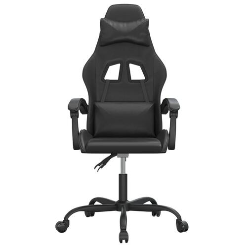 Drejelig gamingstol kunstlæder sort