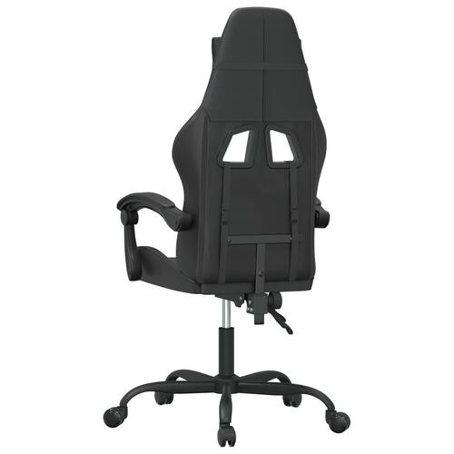 Drejelig gamingstol kunstlæder sort