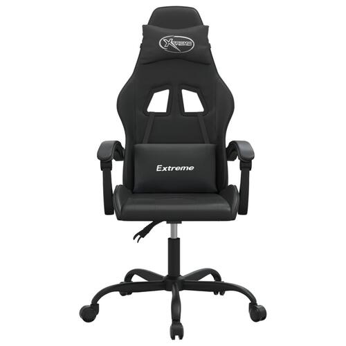 Gamingstol kunstlæder sort