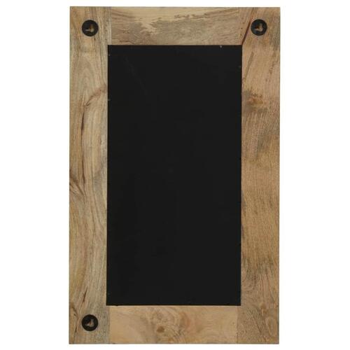 Spejl massivt mangotræ 50 x 80 cm