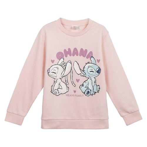 Sweaters uden Hætte Stitch Pink 14 år