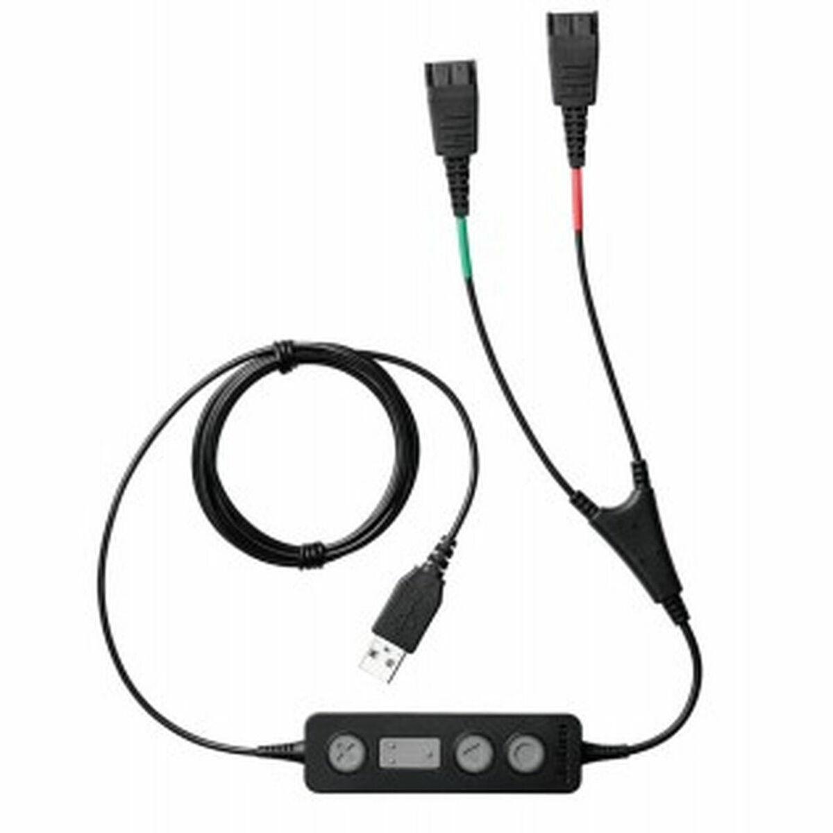 USB-kabel Jabra Link 265 USB/QD - sort billede