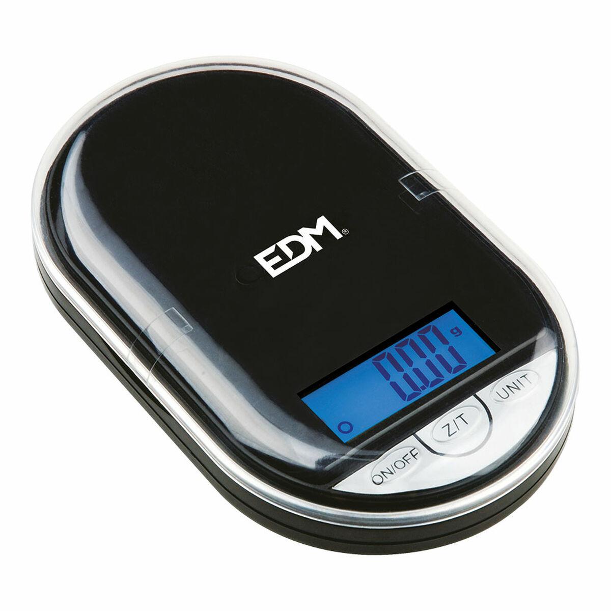 EDM Product Digital Præcisionsvægt 07816 - 200 g, sort