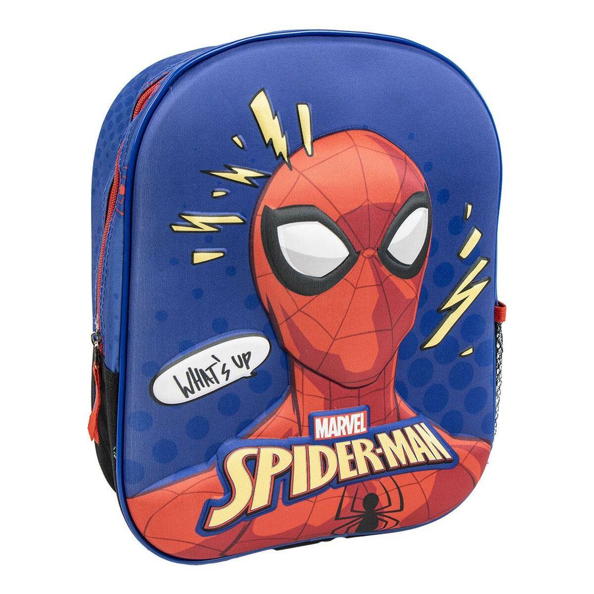Skoletaske Spider-Man Blå 8 X 32 X 26 CM