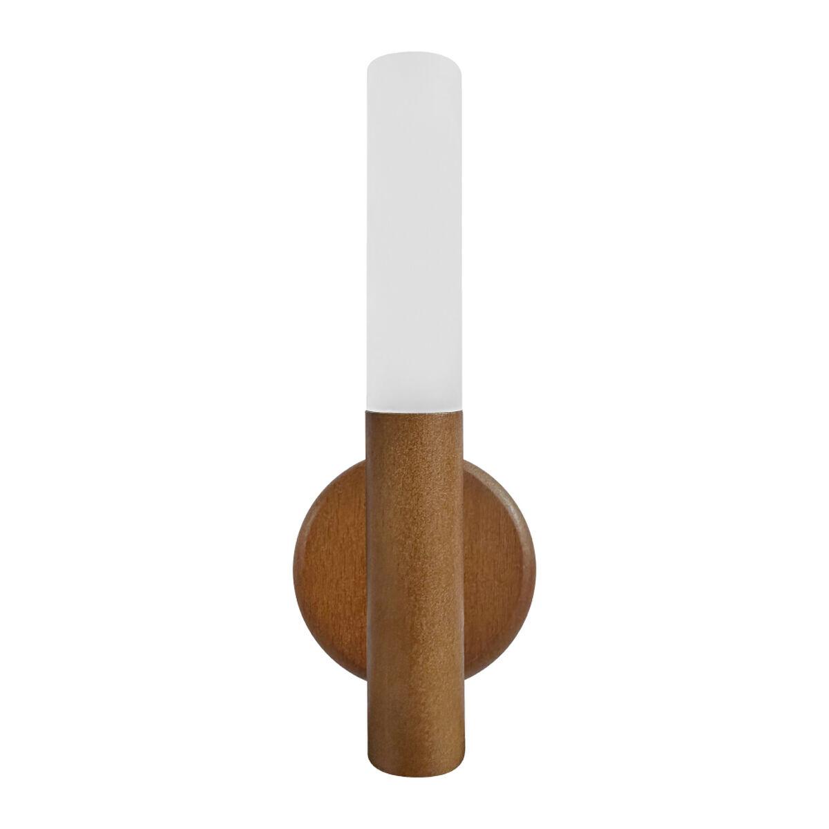 Natlampe LED væglampe - EDM Product 2-i-1 genopladelig, magnetisk, brun