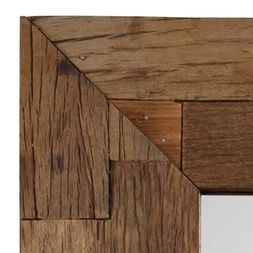 Spejl 50 x 110 cm massivt genbrugstræ