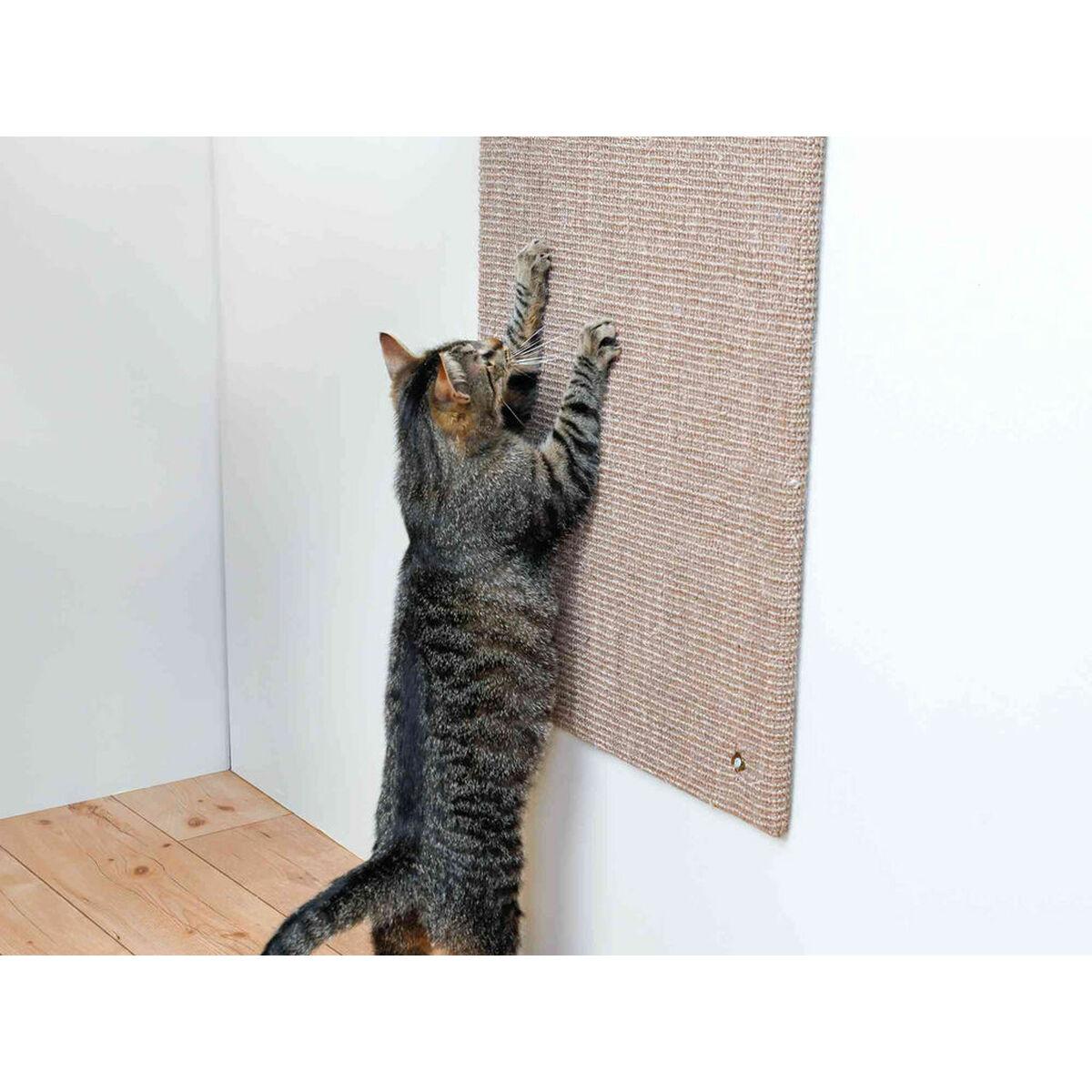 Trixie kradsebræt til katte XXL - taupe, sisal (50 × 70 cm)