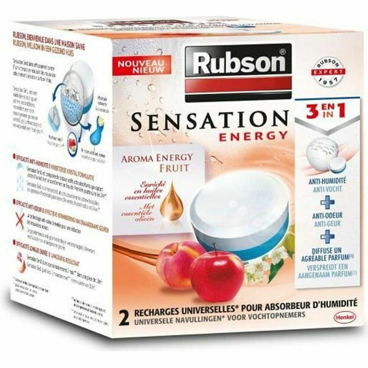 Rubson antifugt - universelle refills, 2 stk., grøn